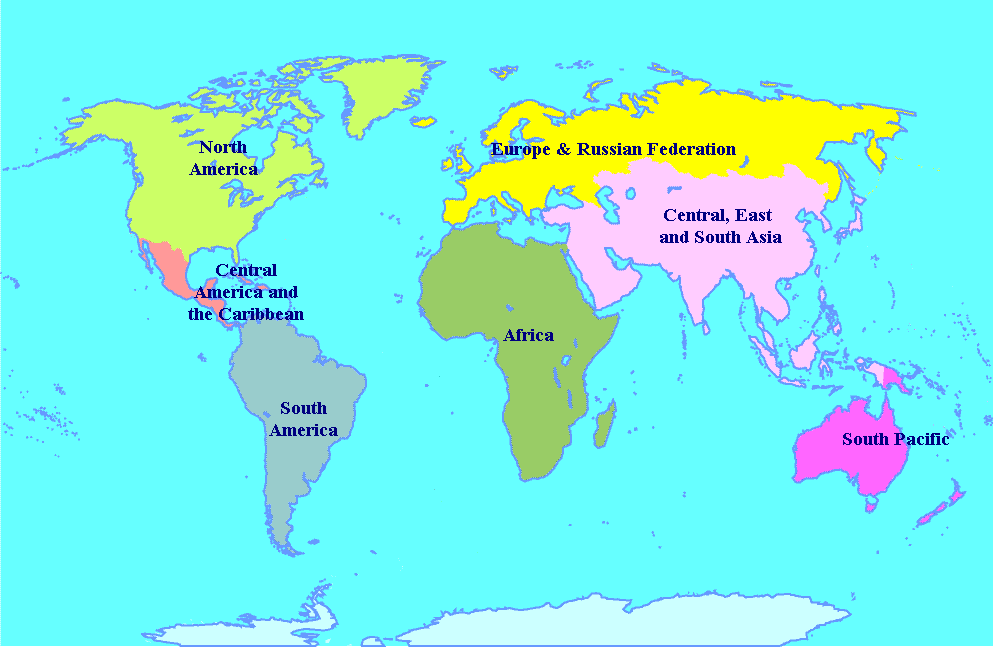 World Map Un